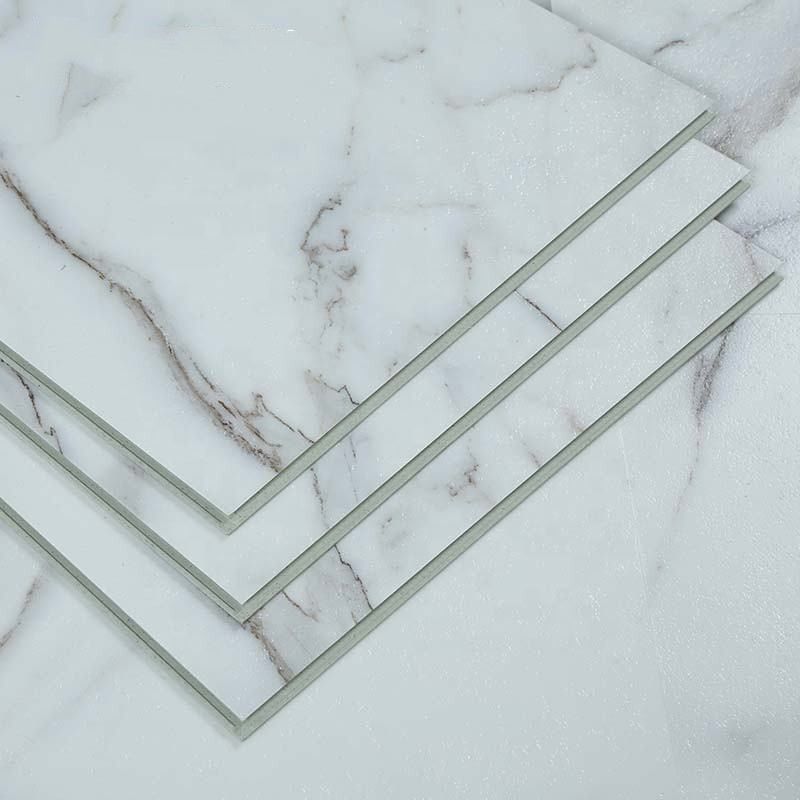 FSC 4.0mm het Marmer kijkt SPC die de Commerciële Waterdichte Vinylbevloering van SPC vloeren