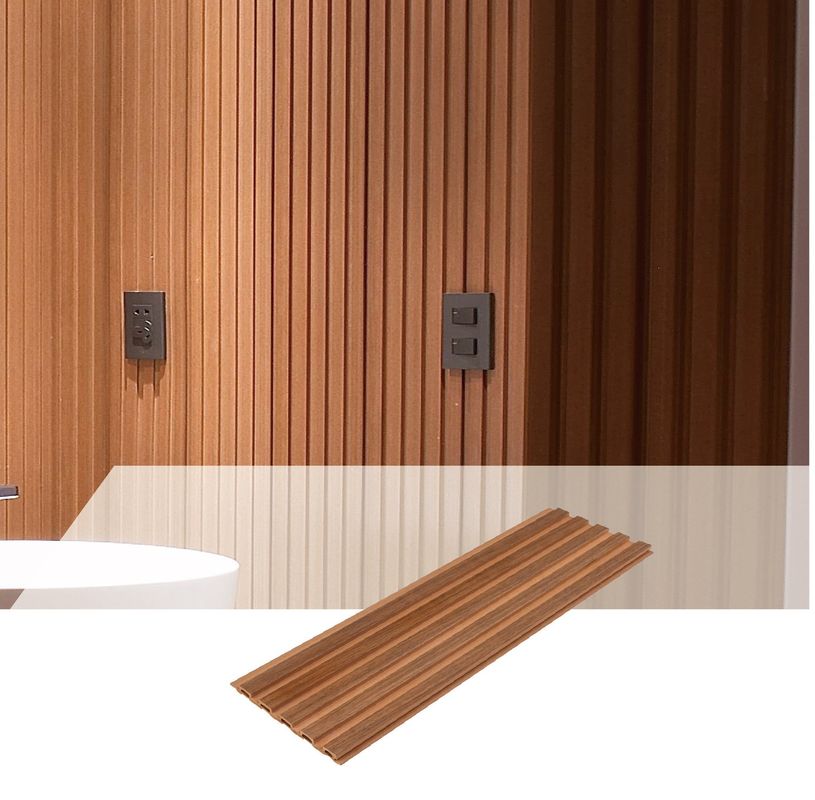 Comité van de woonkamer Decoratief Binnenlands WPC Muur 159*10mm die waterdicht maken