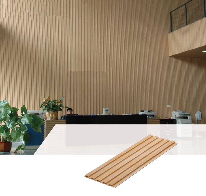 Comité van de woonkamer Decoratief Binnenlands WPC Muur 159*10mm die waterdicht maken