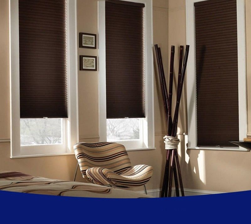 De lagere Open Vouwende Document Draadloze Gordijnzonneblinden plooiden Tijdelijke Zonneblinden