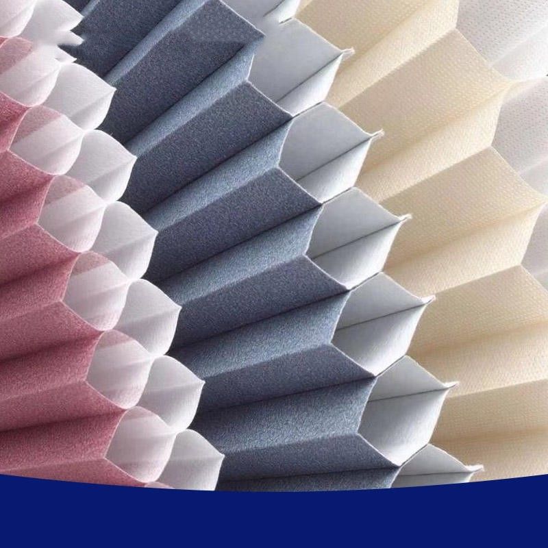 De lagere Open Vouwende Document Draadloze Gordijnzonneblinden plooiden Tijdelijke Zonneblinden