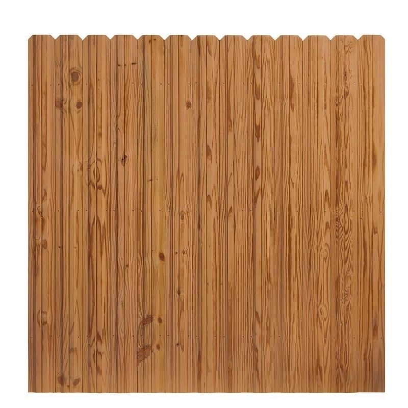 FSC Yard 8 Voet Hoog Cedar Wood Fence Panel Outdoor Cedar Border Fence