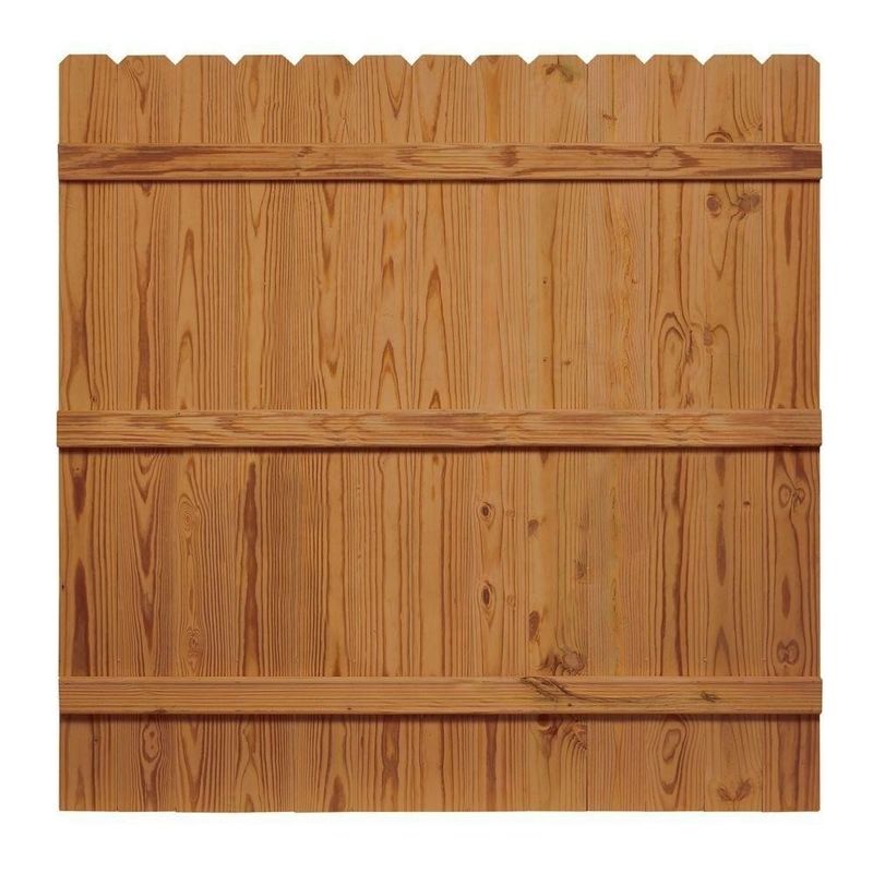 FSC Yard 8 Voet Hoog Cedar Wood Fence Panel Outdoor Cedar Border Fence
