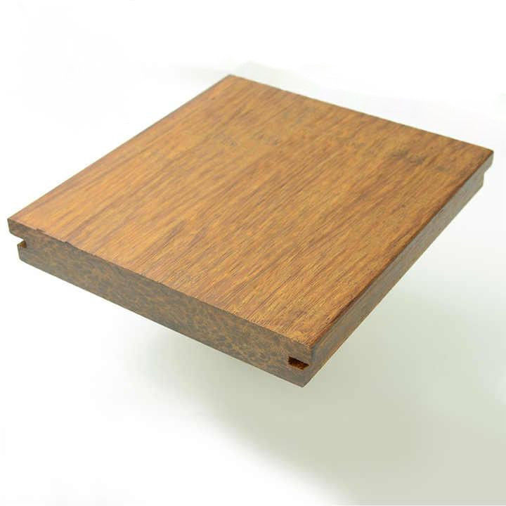 2.2m 2.4m 3.6m Bamboe houten dek verticaal gelamineerd met 2 zijgroefjes