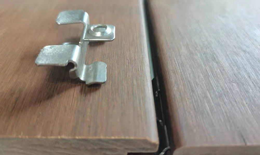 2.2m 2.4m 3.6m Bamboe houten dek verticaal gelamineerd met 2 zijgroefjes