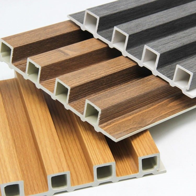 Kleurrijke WPC-wandpanelen Muurversieringen Interieur Gemakkelijk te installeren WPC-wandbekleding tegen krassen