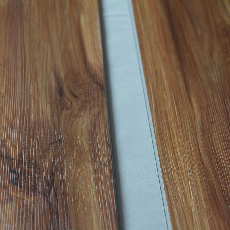 Aanpasbare houten textuur SPC vloer brandwerend steen plastic composiet met klik waterdicht luxe SPC vinyl klik