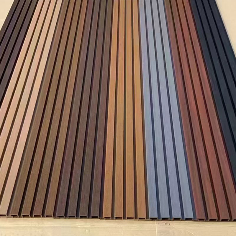 Hoogwaardige holle omheining gefloten co-extrusie decoratief hout plastic composiet Wpc buitenwandpaneel bekleding