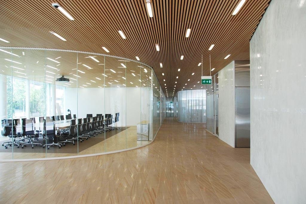 Plafond Houten paneel Wpc Wpc Plafond Decoratie Wpc Buitenplafond