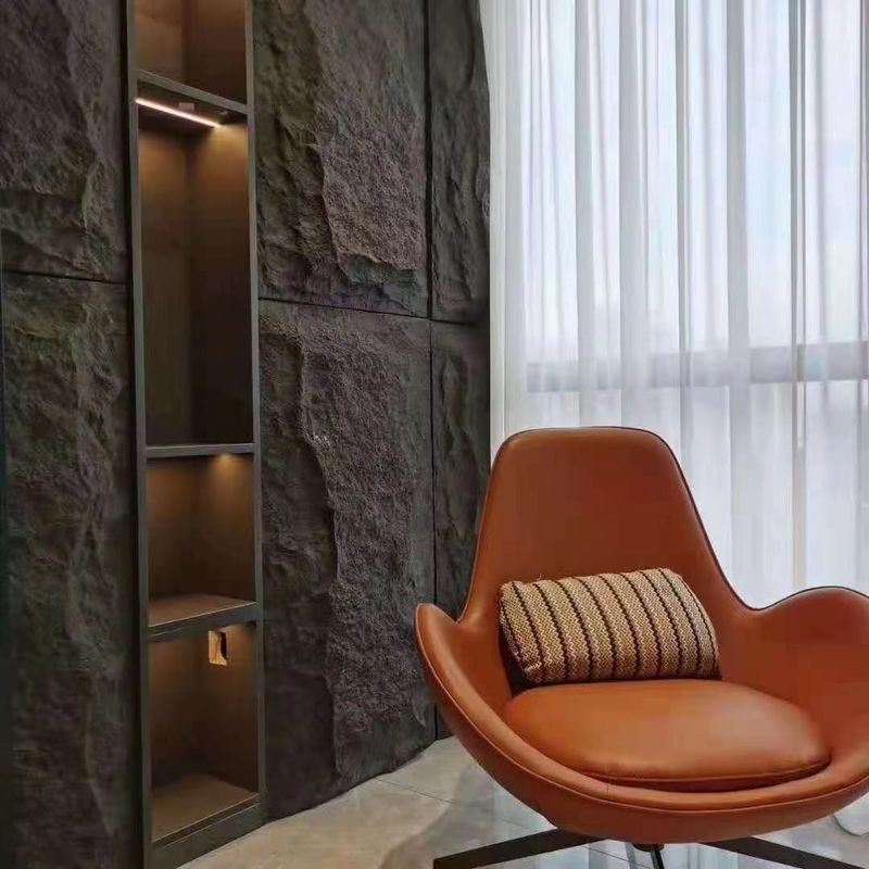 Warme verkoop Kunstmatige PU Cultureel Steen Voor Externe Decoratie Fals Leer Muurpanelen Lichte Steen