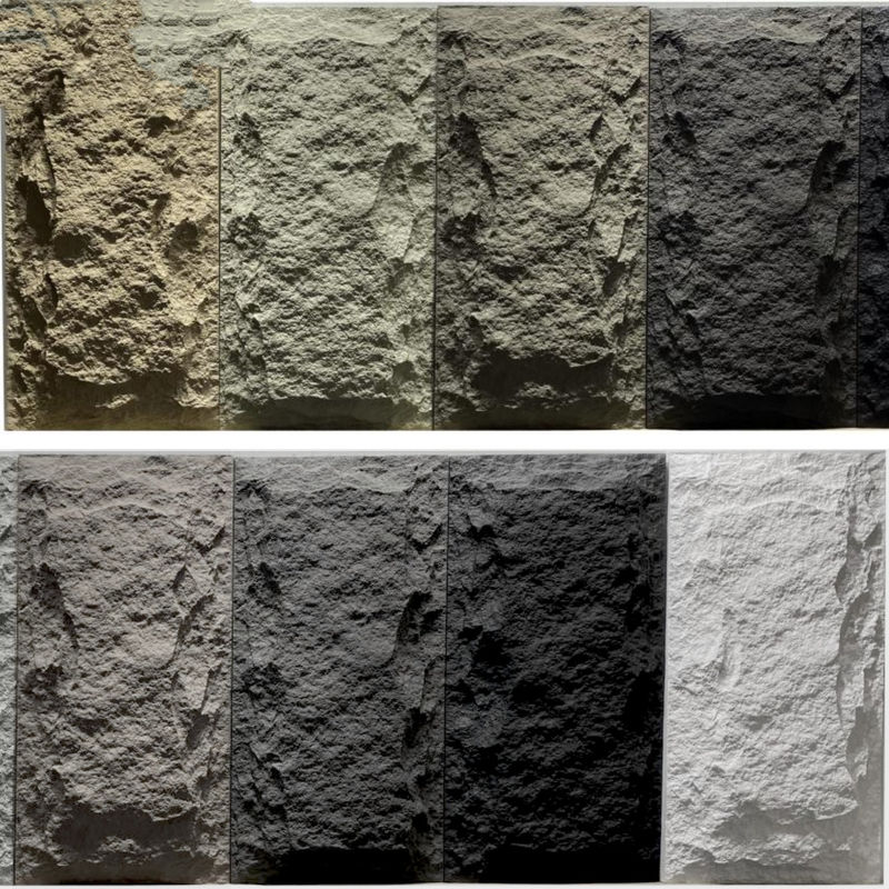 PU steen polyurethaan kunstmatige steen fineer plaat voor buiten- en binnenmuur bekleding steen decoratie