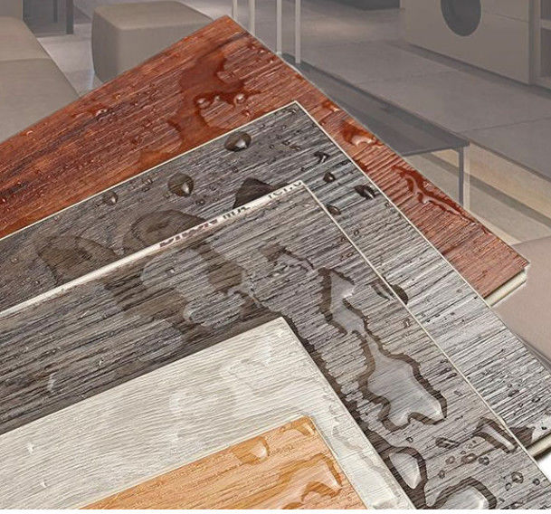 EIR OAK Textuur Interieur Decoratie 5mm 6mm SPC Click Lock Vinyl Plank Flooring