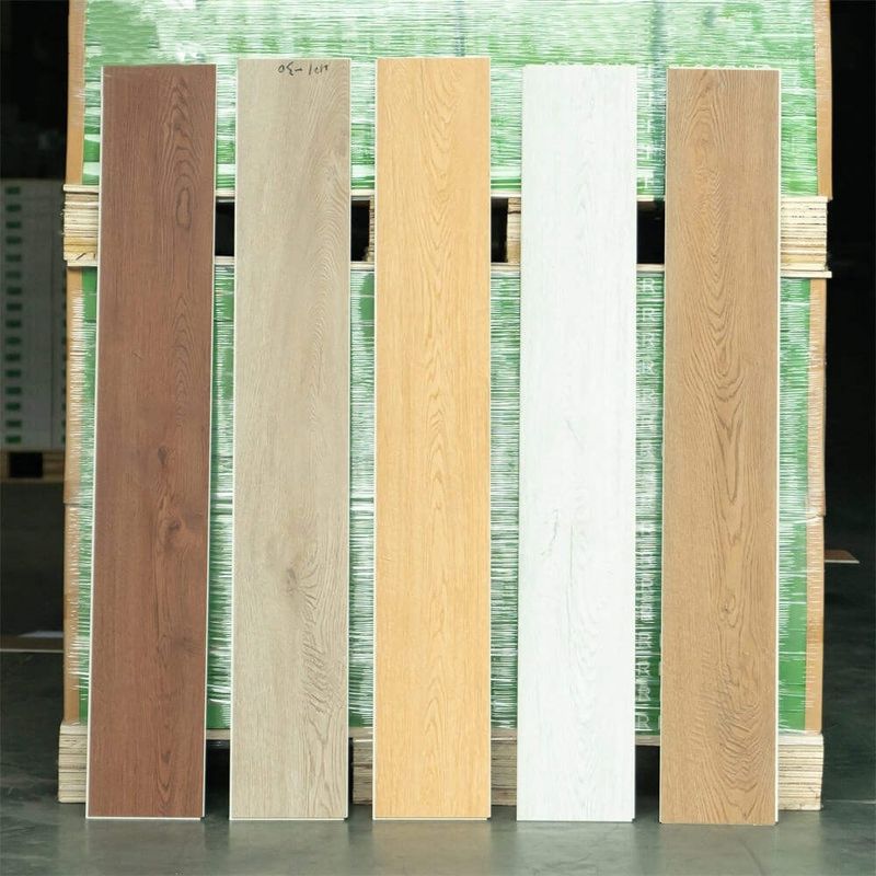 Binnen waterdicht 4 mm houtkorrel starre kern PVC plastic plank vergrendeling klik slot Spc vinyl vloer