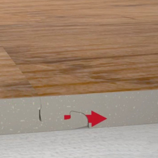 UNILIN 5G CLICK SPC vloer China CLICK LOCK vloer 4MM 6MM Houten geïmprimeerde vloer Direct Factory