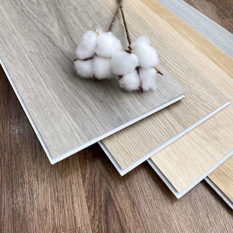 Eco-vriendelijk Materiaal brandwerend houten tegels vloer klik pvc vinyl vloer spc vloer voor Indoor