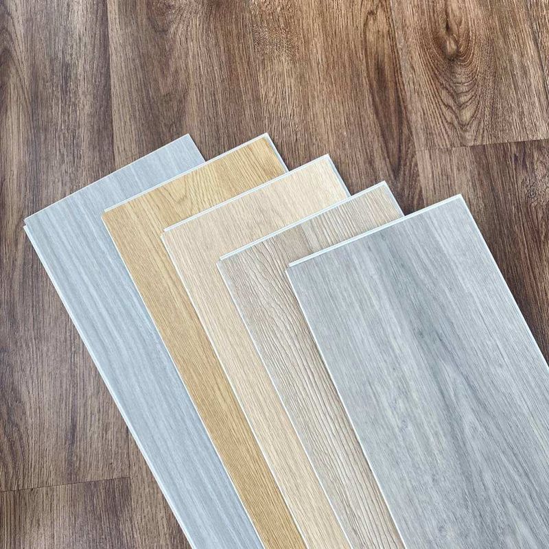 Eco-vriendelijk Materiaal brandwerend houten tegels vloer klik pvc vinyl vloer spc vloer voor Indoor