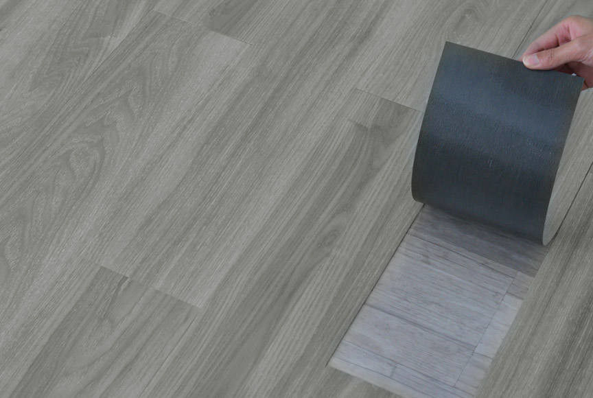 1.5 mm Dikte Peel And Stick LVT vloer PVC vloer Vinyl vloer
