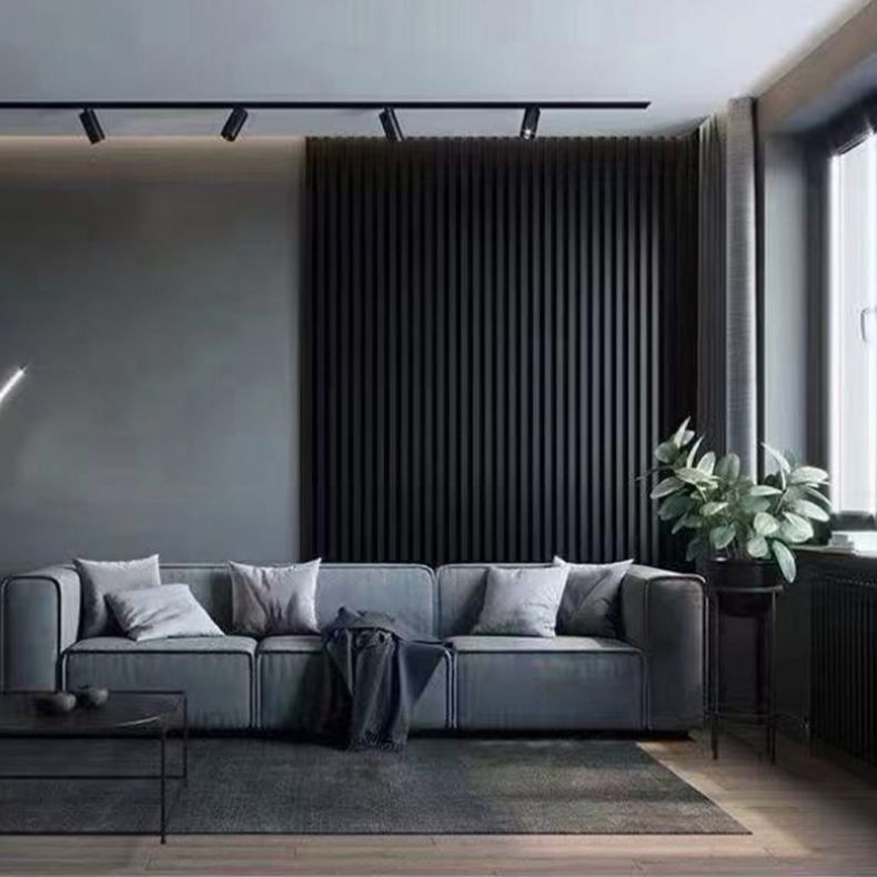 Fabriek Groothandel Ecologisch Hout Wandplaat WPC PVC Plastic Wandplaat TV Muur Voor Binnen Buiten Custom Kleuren