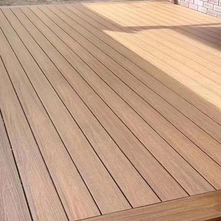 Anti-UV waterdicht hout kunststof vloer anti-glijdende buiten terras vloer Wpc composiet vloer tegels