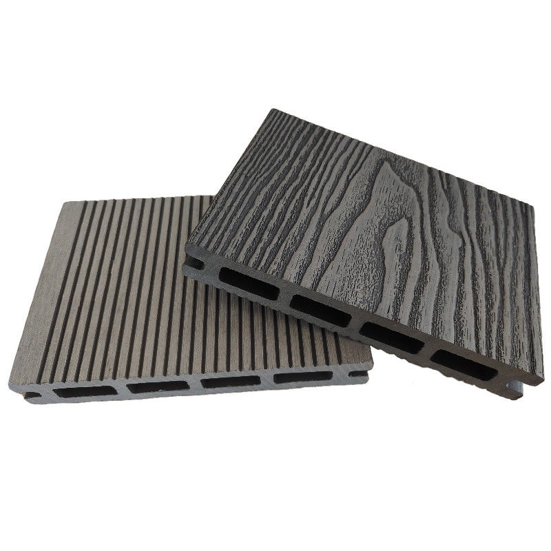 Buitenhouten hout Plastic composiet Dekhouten vloeren 3D geïmprimeerde WPC vloeren composiet dek