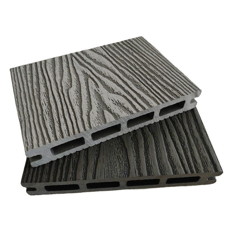Buitenhouten hout Plastic composiet Dekhouten vloeren 3D geïmprimeerde WPC vloeren composiet dek