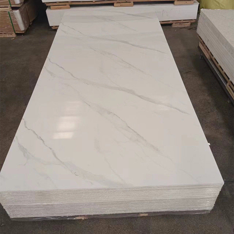 Chinese leverancier introduceert UV-marmeren plaat wandpaneel Interieur decoratie UV-plaat Plastic platen