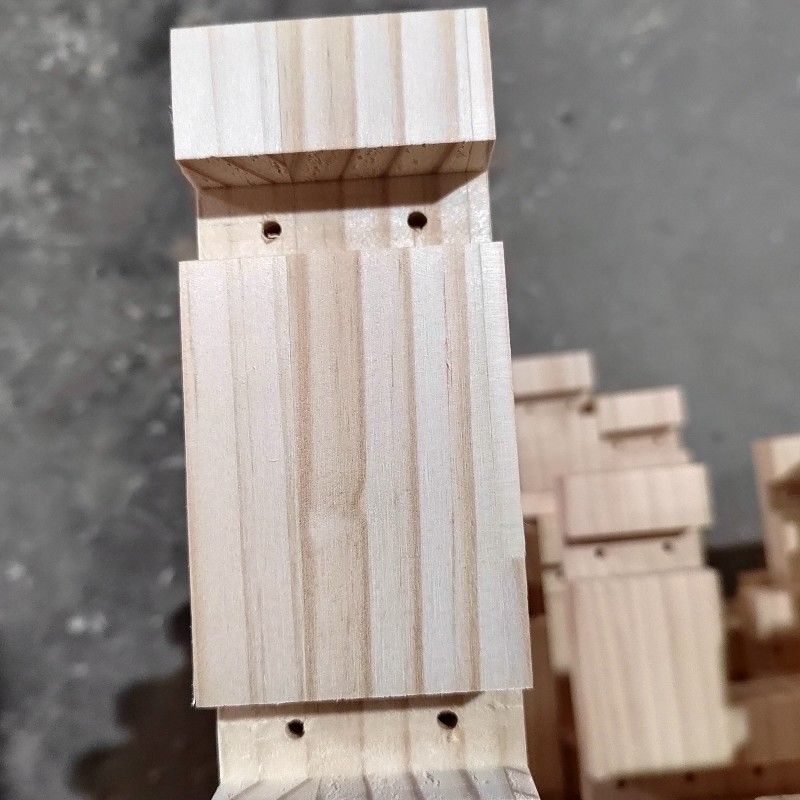 Modern ontwerp Houtopslag Schuur Buiten Rustiek Waterdicht Pine Hout Tuin Huis