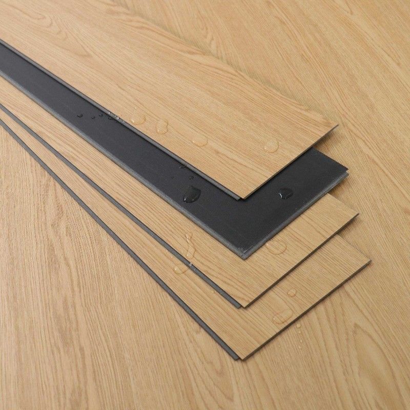 Moderne design SPC klik plank vinyl vloer Anti slip slijtvast voor thuis / kantoor / hotel