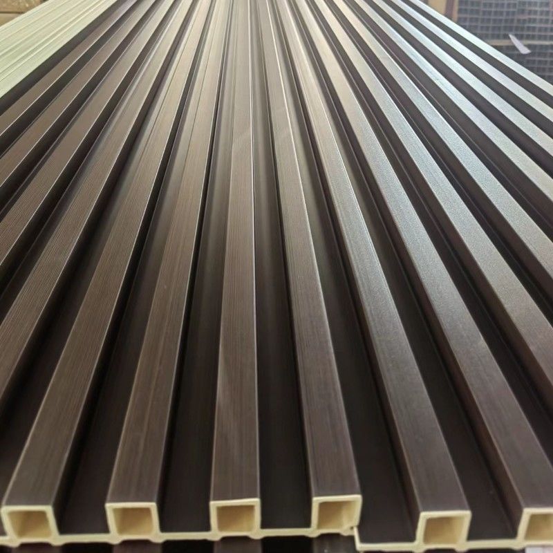 Laminated Indoor WPC Wandpaneel Houten Graan Designs PVC Wpc Wandpanelen voor voor interieur decoratie