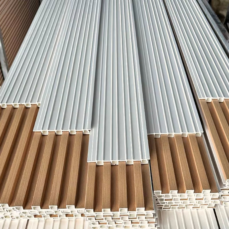 Groothandelsprijs Modern Design WPC Wandpaneel Anti-Statisch Interieur Houten Latten Wandpaneel voor Binnen Waterdichte WPC Wandbekleding