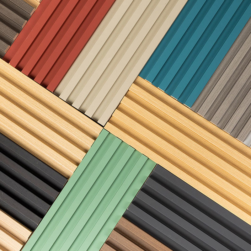 Beste prijs Wpc Wandbekleding Panelen Nieuw ontworpen Gekleurde Wand Interieur Wand Decoratie