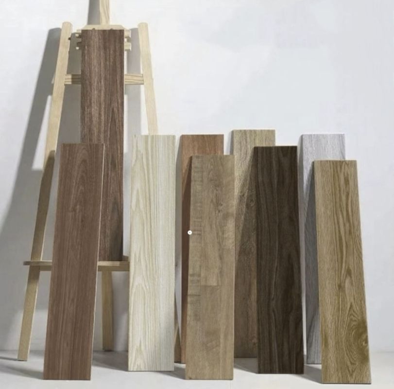 SPC vloer 4mm waterdicht hout graan vinyl vloer klik slot voor huisversiering