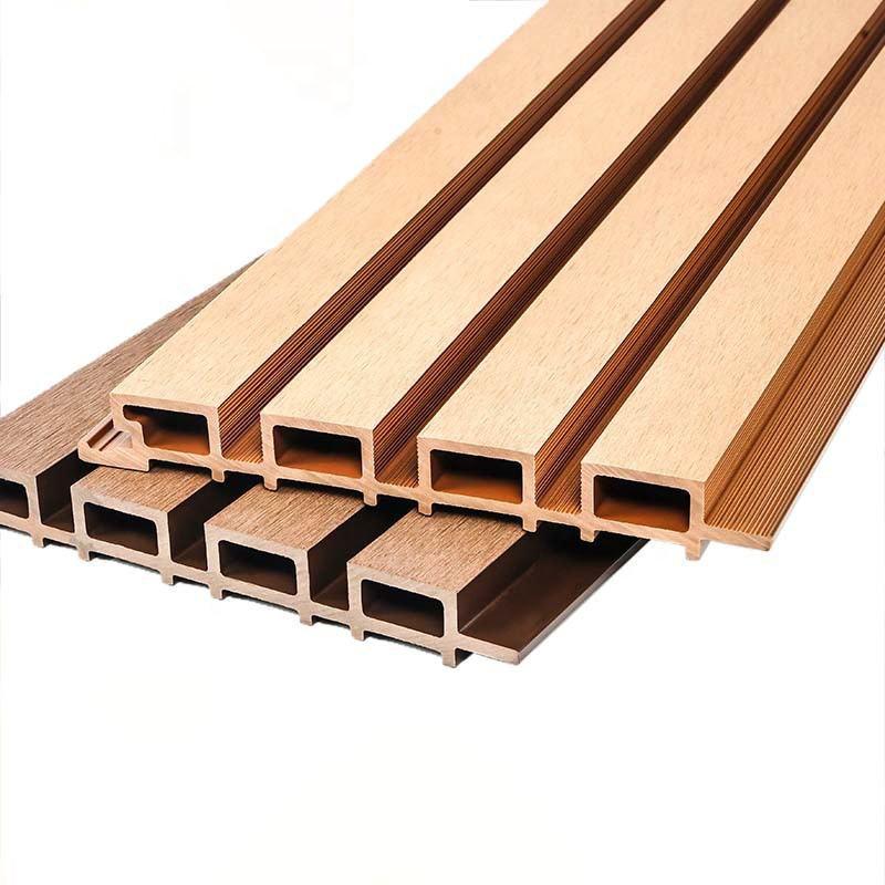 Hoogwaardige buitenlambrine decoratieve panelen Wpc 3d fabrieksprijs Pvc buitenwandplaten