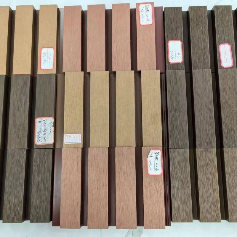 Hoogwaardige buitenlambrine decoratieve panelen Wpc 3d fabrieksprijs Pvc buitenwandplaten