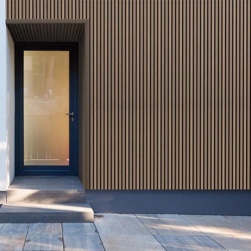 Hoogwaardige gevelbekleding Wpc Exterieur Buiten Composiet Externe Wpc Gevelbekleding Panelen Buiten Wpc Gevelbekleding