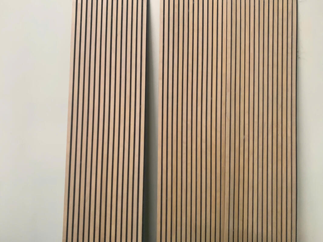 Acoustiek Panelen Wandpanelen Planken PET MDF Acoustiek Wand Decoratie voor meubels Acoustiek houten wandpanelen modern ontwerp Flexibel