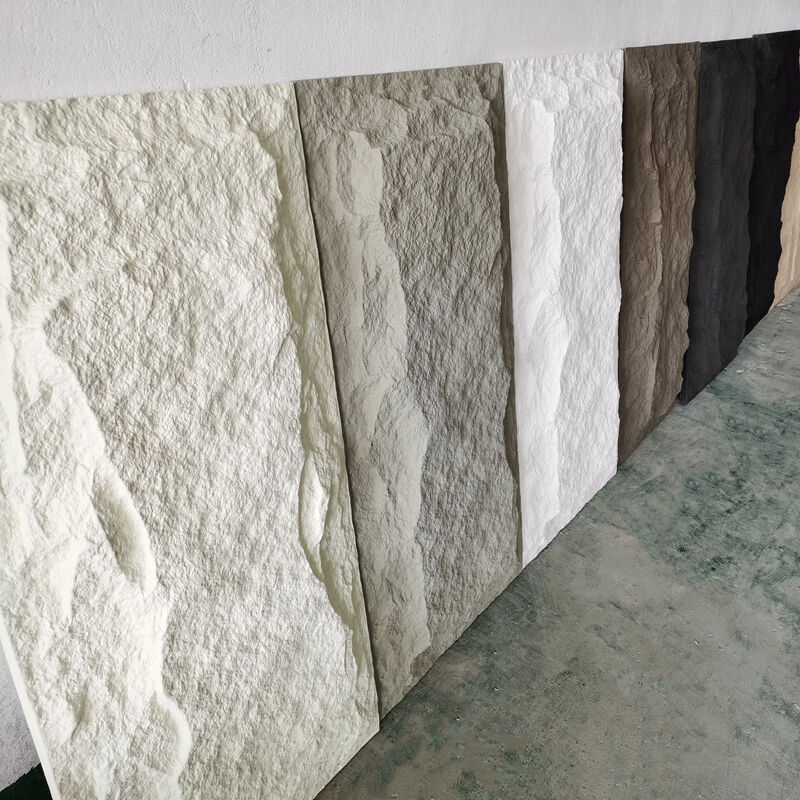 Flexibel milieuvriendelijk Interieur/buitenmuurversiering Branddicht Waterdicht Natuursteen Bekledingsplaten Kunststeen