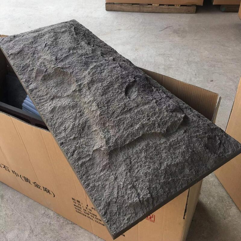 Moderne design PU Stone Wall Panel PVC Kunstmatige steen schuim voor interieur exterieur waterdicht Functie Decoratieve plaat Type