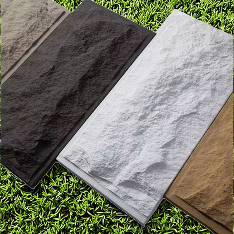 Lichtgewicht Modern Design Polyurethaan Decoratief PU Steen Wandpaneel Grote Plaat voor Hotels en Binnengebruik Gemaakt in China