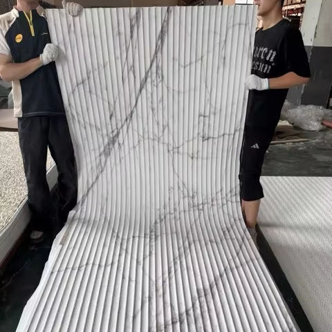 MCM Soft Series Modern Design Flexibel Kunstmatig Eco-vriendelijk Branddicht Waterdicht Grote plaat Innen- en Buitenwand Decoratie 3D