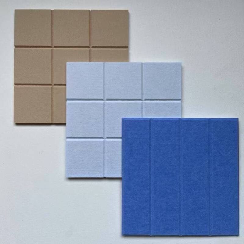 milieuvriendelijke geluidsreductie voor bioscopen brandwerend geluidsdicht geïntegreerd polyester akoestisch wandpaneel akoestische panelen akupanel