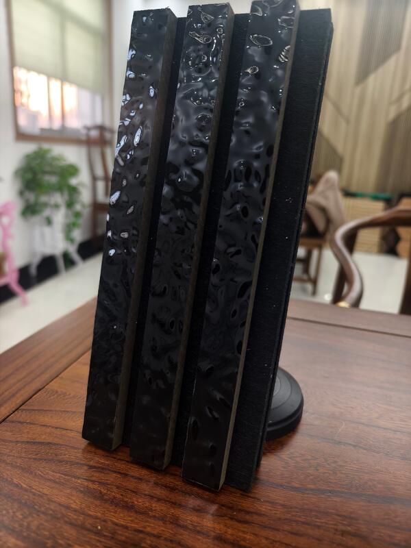 Nieuw golfpatroon akoestische panelen voor geluidsisolatie geluidsreductie Muurpanelen Modern interieur