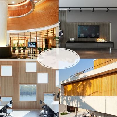 Milieuvriendelijk Binnenlands WPC-Muurcomité 159MM*10MM Snelle Installatie