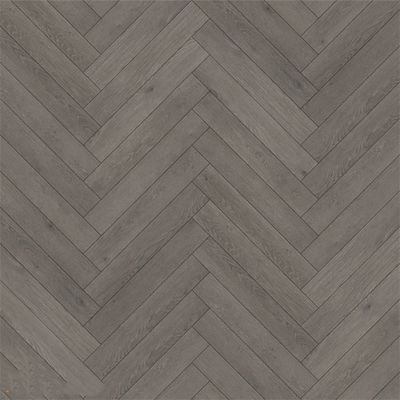 Residentiële geïmprimeerde textuur Luxe stijve kern geluidsabsorberende vinyl herringbone SPC vloer