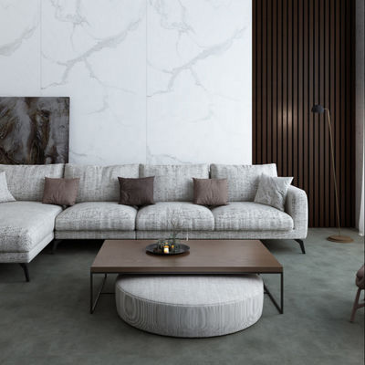 Branddicht Vaste plaat Wandpaneel Waterdicht Plastic 1220*2440mm SPC Office Residential Wallboard