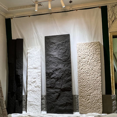 Innen- en buitenruimte PU-stenen wandpaneel Polyurethane steen groot plaatpaneel