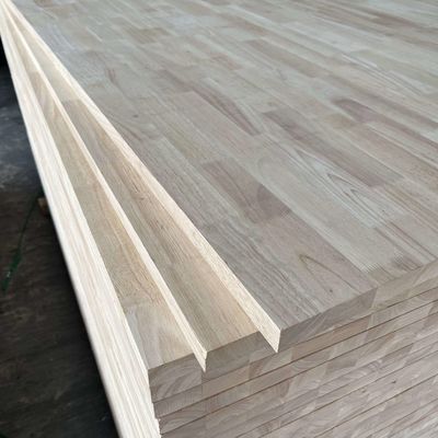 1220x2440 mm Rubber Wood Pine Finger Joint Board Voor meubels