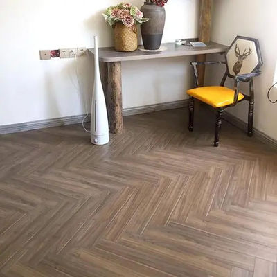 Verzamelde vloer Herringbone Vinyl vloer Klik Spc vloer