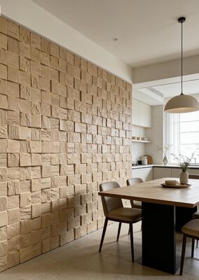 Innovatieve wanddecoratieoplossingen brandwerend waterdicht PU kunststeenwandpaneel voor binnen- en buitenwandbekleding