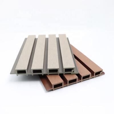 kwaliteit Hout PVC Plastic Composite Decoratief Buiten Wpc Buitenwandpaneel fabriek